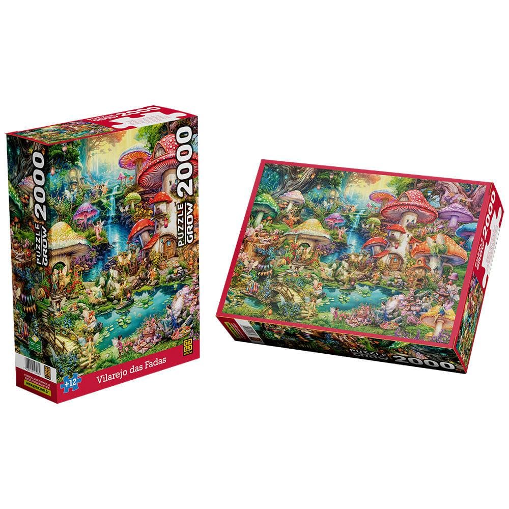 QUEBRA CABEÇA P2000 VILAREJO DAS FADAS | Amazon.com.br